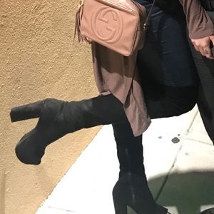 Charlotte Russe knee high black boots